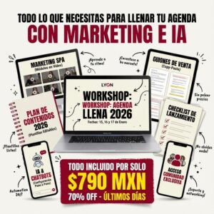 WorkShop Agenda llena 2026 LYON - VIP